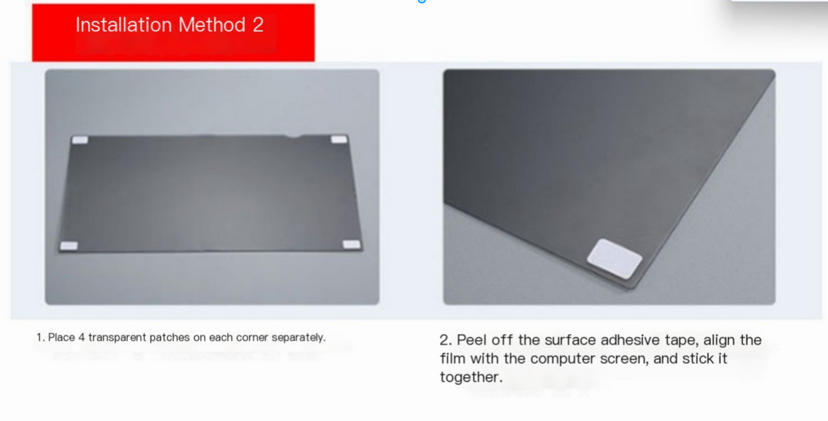 Anti-Spy Laptop Privacy Screen Protector