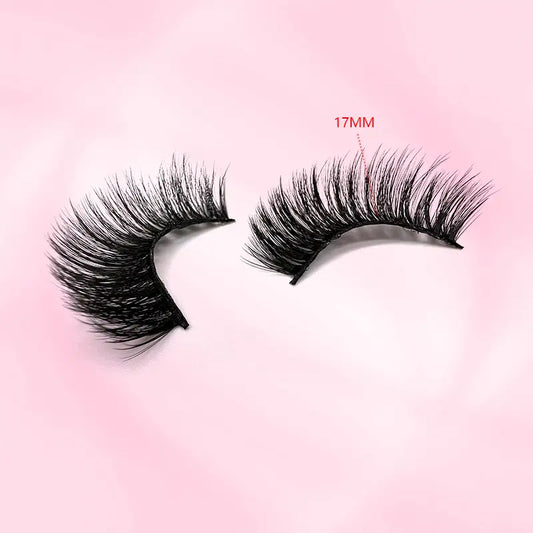 10 Pairs 3D Fluffy Faux Mink Thick Curling Lashes